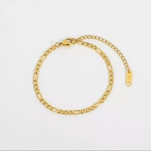2/60 Bracelet gold figaro chain